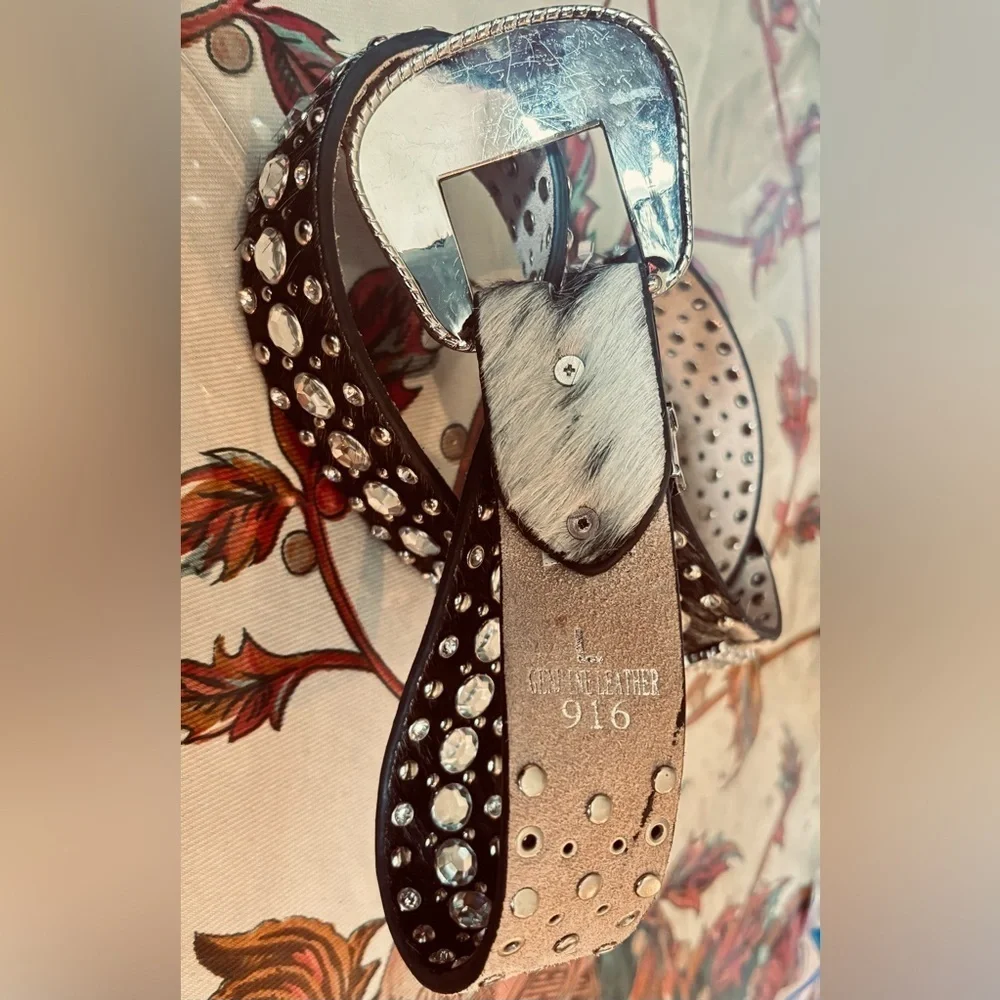 BHW Western Cowgirl Bling Belt